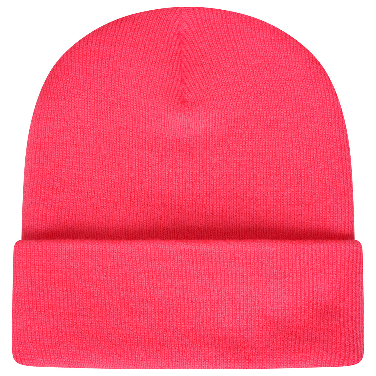 No Excuses stay safe Neon pink running beanie