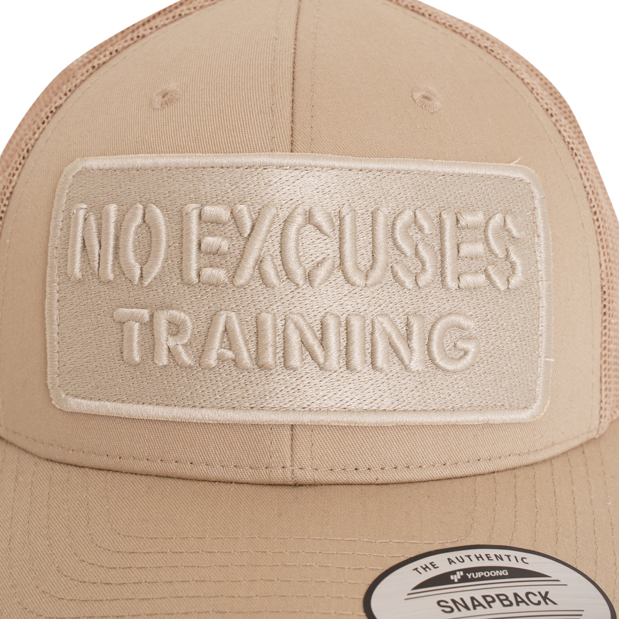 Coming Soon! Triple Beige No Excuses x Noir Caps