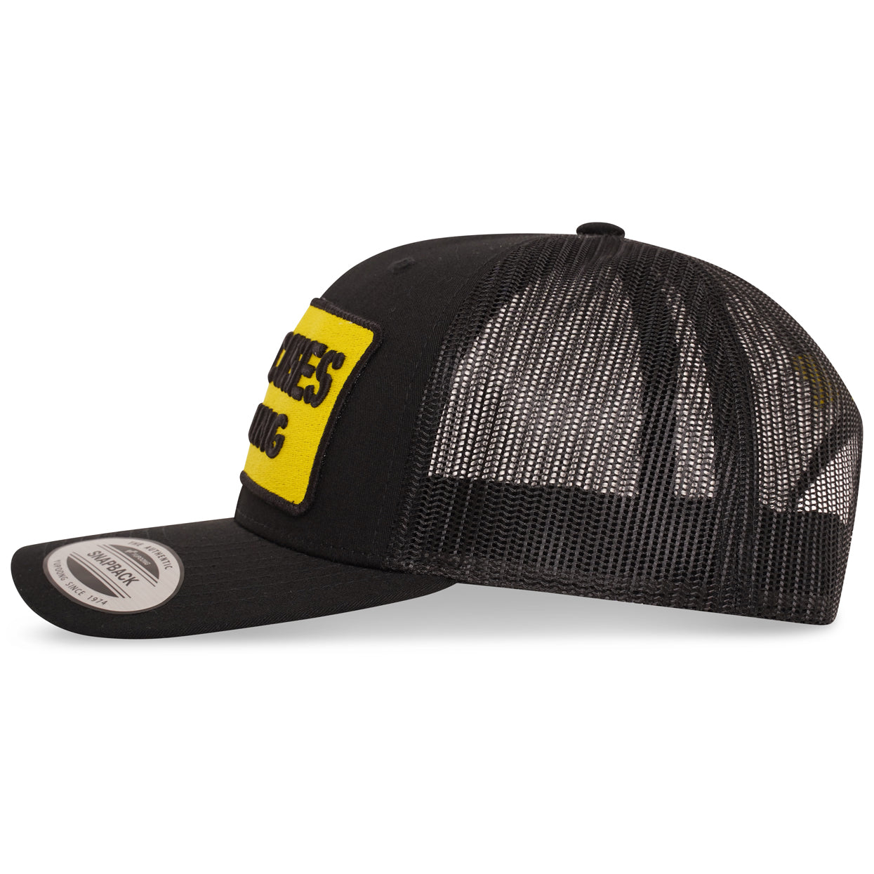 Black x Yellow No Excuses x Noir Caps