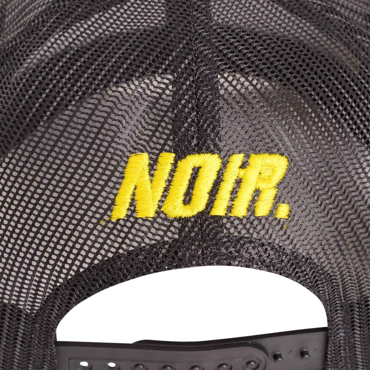 Black x Yellow No Excuses x Noir Caps