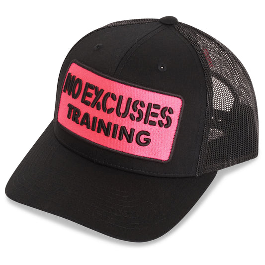 Black x Pink No Excuses x Noir Caps