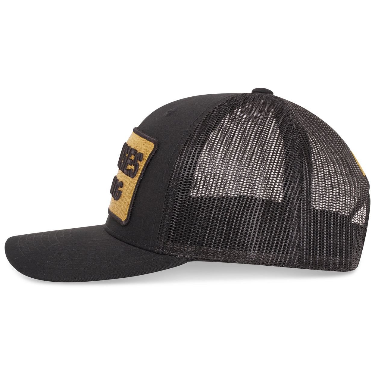 Black x Gold No Excuses x Noir Caps