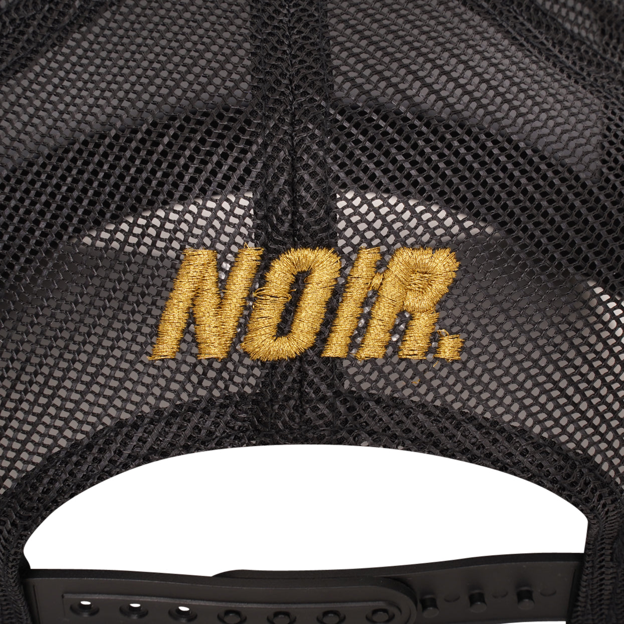 Black x Gold No Excuses x Noir Caps