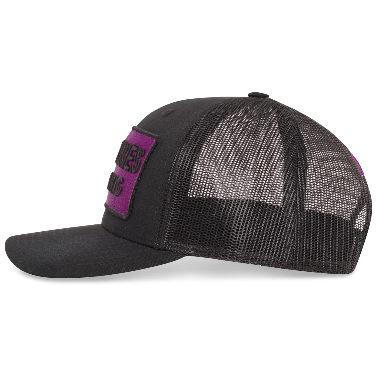 Black x Purple No Excuses x Noir Caps